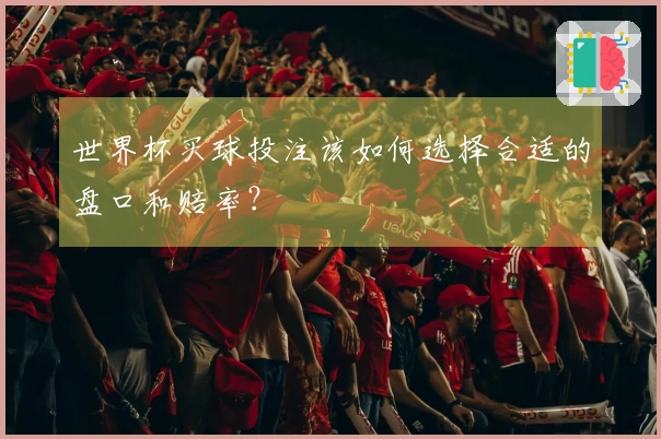 世界杯买球投注该如何选择合适的盘口和赔率？