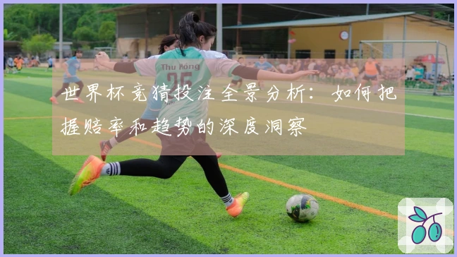 世界杯竞猜投注全景分析：如何把握赔率和趋势的深度洞察